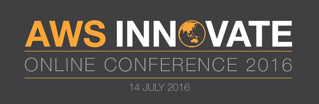 AWS Innovate 2016 banner