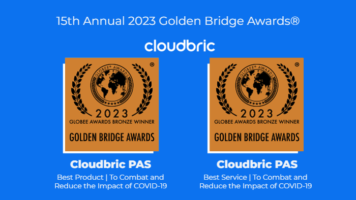 15th annual golden bridge award, the globee, cloudbric, ZTNA, Zero trust, Zero Trust Network Access, Remote Work, Award