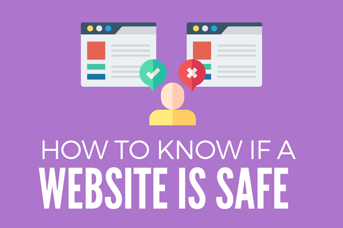 The check list to check website is safe or not