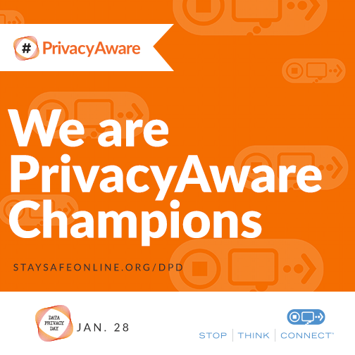 We are Privacy Aware Champions for the NCSA
