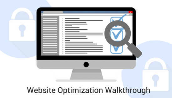 Website Optimization tips check mark on speed security