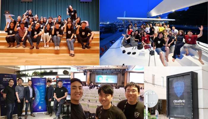 cloudbric 2018 offline events