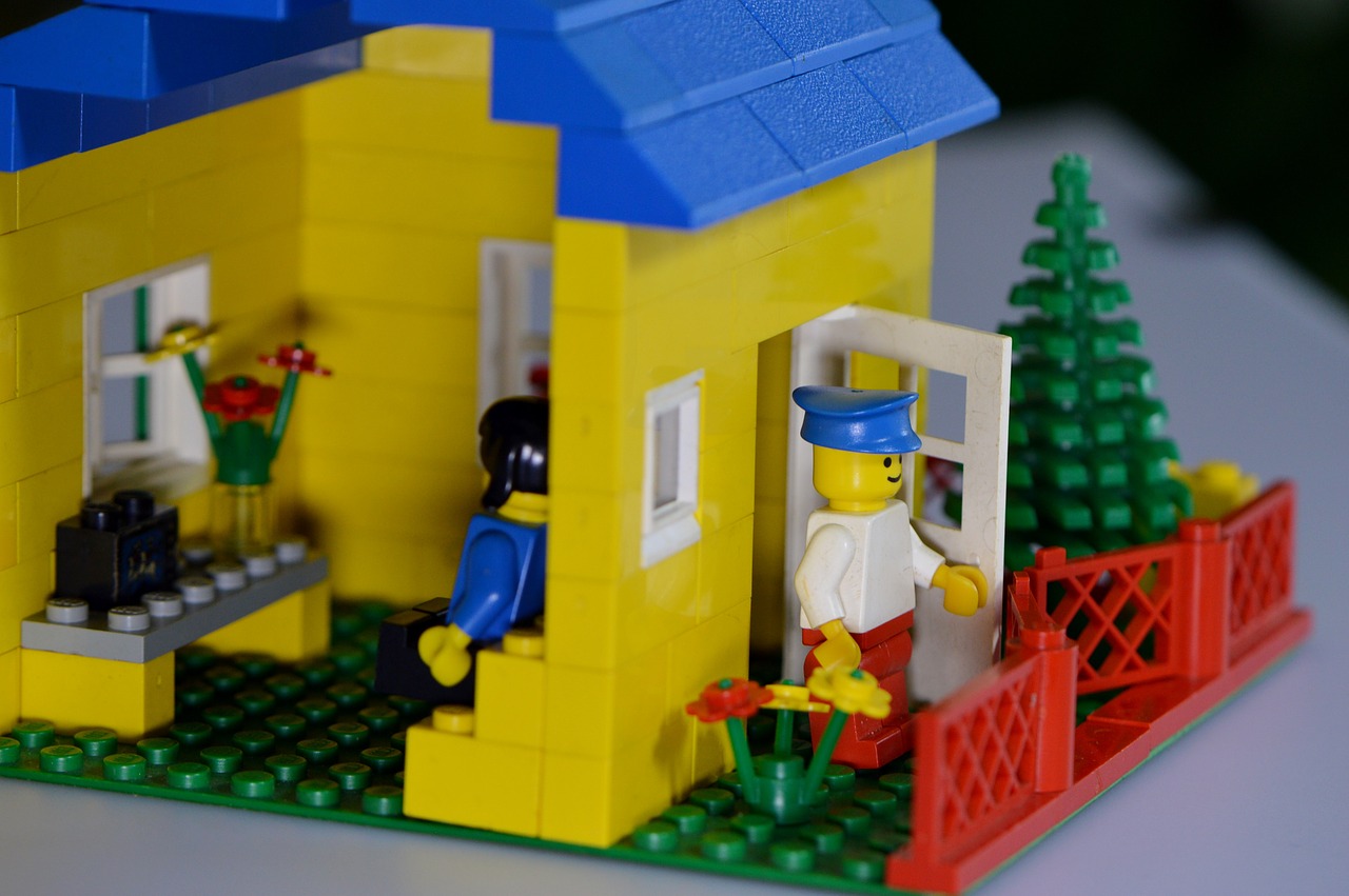 A Lego house