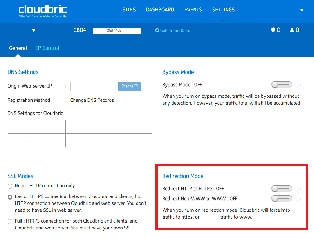 root domain https setup