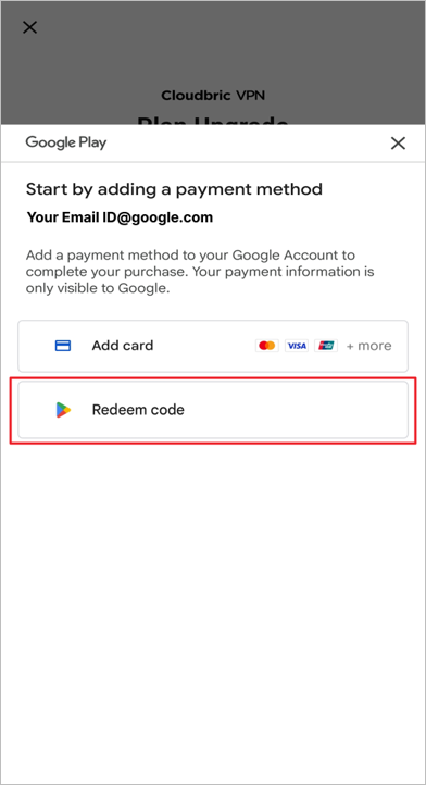VPN Coupon Step 3